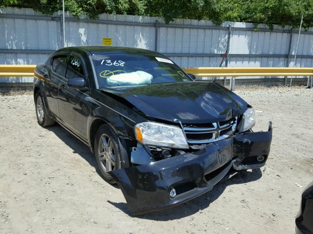 1C3CDZCB1EN163466 - 2014 DODGE AVENGER SX BLACK photo 1