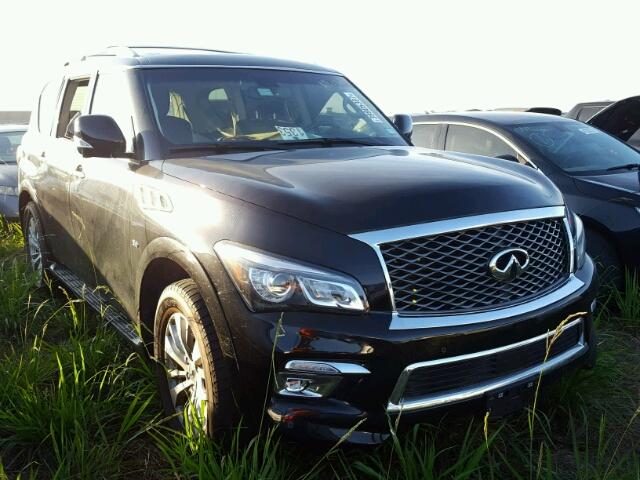 JN8AZ2NF6G9612362 - 2016 INFINITI QX80 BLACK photo 1