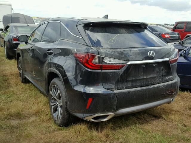 2T2ZZMCA6GC018121 - 2016 LEXUS RX 350 BLACK photo 3