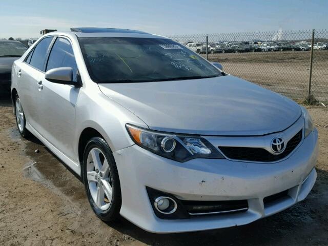 4T1BF1FK9EU853143 - 2014 TOYOTA CAMRY L GRAY photo 1