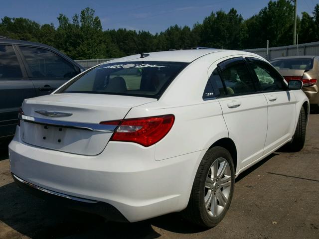 1C3CCBBB8DN706855 - 2013 CHRYSLER 200 TOURIN WHITE photo 4