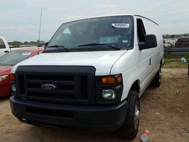 1FTNS1EW7BDB19145 - 2011 FORD ECONOLINE WHITE photo 2