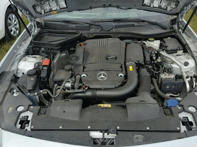 WDDPK4HA3DF058531 - 2013 MERCEDES-BENZ SLK SILVER photo 7