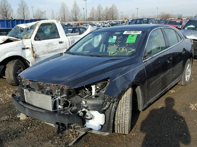 1G11B5SL1FF184558 - 2015 CHEVROLET MALIBU LS BLACK photo 2