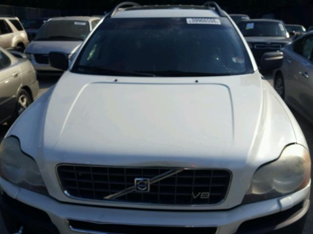 YV4CZ852361285255 - 2006 VOLVO XC90 V8 WHITE photo 9