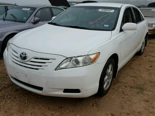 4T1BE46K39U818446 - 2009 TOYOTA CAMRY WHITE photo 2