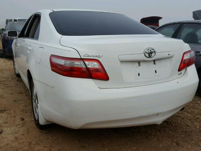 4T1BE46K39U818446 - 2009 TOYOTA CAMRY WHITE photo 3