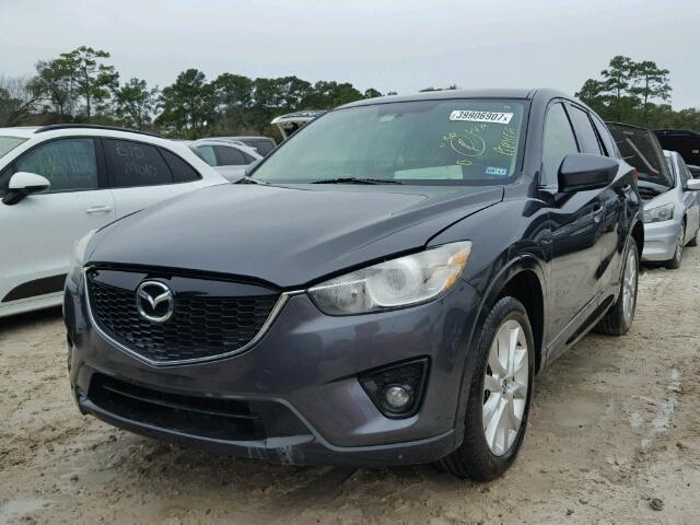 JM3KE2DY1E0361323 - 2014 MAZDA CX-5 GRAY photo 2