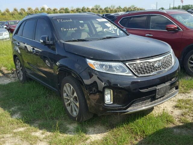 5XYKW4A7XFG613479 - 2015 KIA SORENTO SX BLACK photo 1