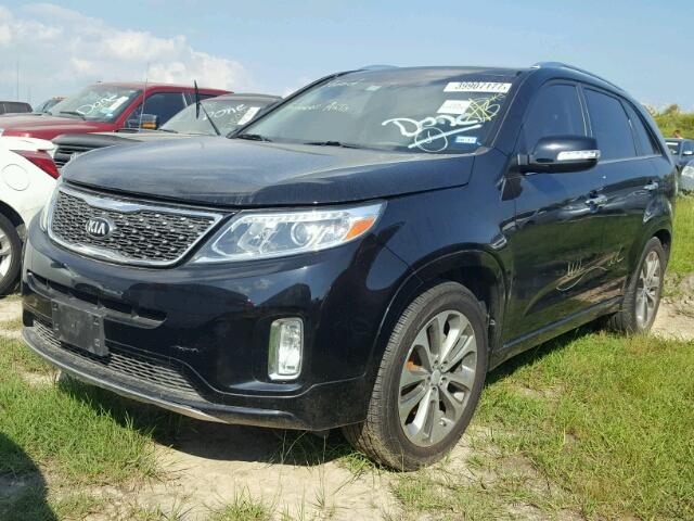 5XYKW4A7XFG613479 - 2015 KIA SORENTO SX BLACK photo 2