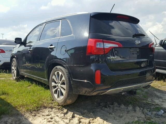 5XYKW4A7XFG613479 - 2015 KIA SORENTO SX BLACK photo 3