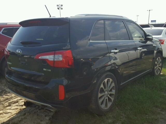 5XYKW4A7XFG613479 - 2015 KIA SORENTO SX BLACK photo 4