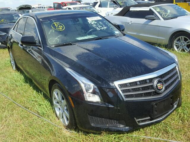 1G6AA5RAXD0113067 - 2013 CADILLAC ATS BLACK photo 1