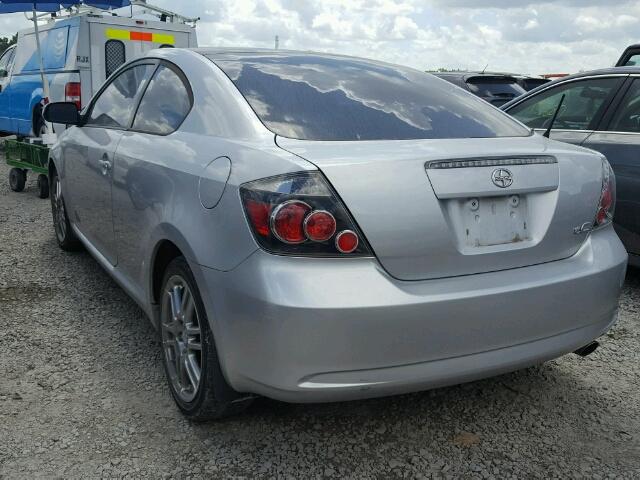 JTKDE167080256172 - 2008 SCION TC SILVER photo 3