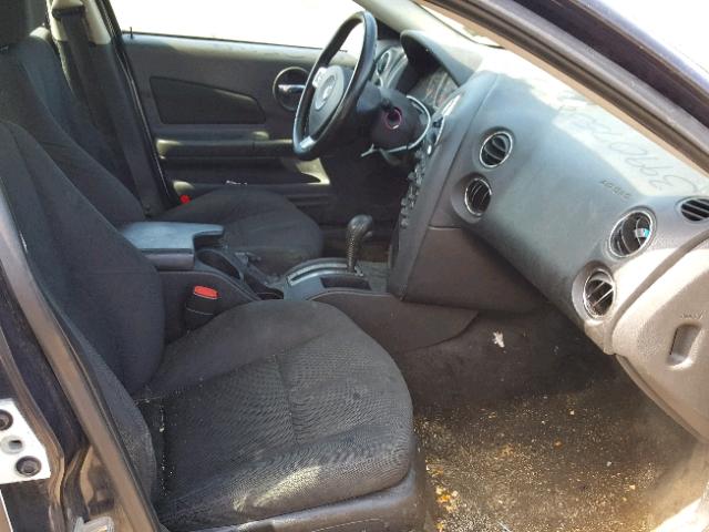 2G2WP552081190755 - 2008 PONTIAC GRAND PRIX BLACK photo 5