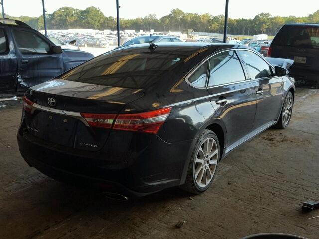 4T1BK1EB7DU023921 - 2013 TOYOTA AVALON BAS BLACK photo 4