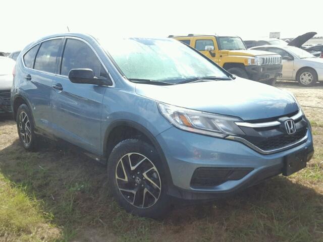 2HKRM3H42GH534294 - 2016 HONDA CR-V BLUE photo 1