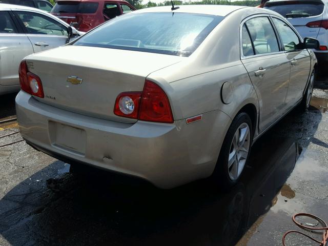 1G1ZB5E17BF216906 - 2011 CHEVROLET MALIBU LS TAN photo 4