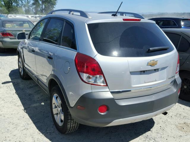 3GNAL2EK6CS594549 - 2012 CHEVROLET CAPTIVA SP GRAY photo 3