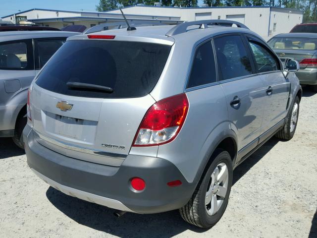 3GNAL2EK6CS594549 - 2012 CHEVROLET CAPTIVA SP GRAY photo 4