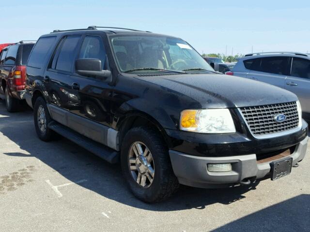 1FMPU16W03LB95214 - 2003 FORD EXPEDITION BLACK photo 1