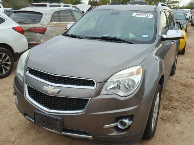 2CNALPEC5B6205634 - 2011 CHEVROLET EQUINOX LT GRAY photo 2