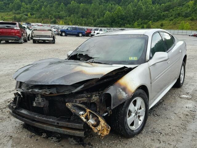 2G2WP552361173798 - 2006 PONTIAC GRAND PRIX ვერცხლისფერი ფოტო 2