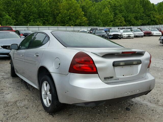 2G2WP552361173798 - 2006 PONTIAC GRAND PRIX ვერცხლისფერი ფოტო 3