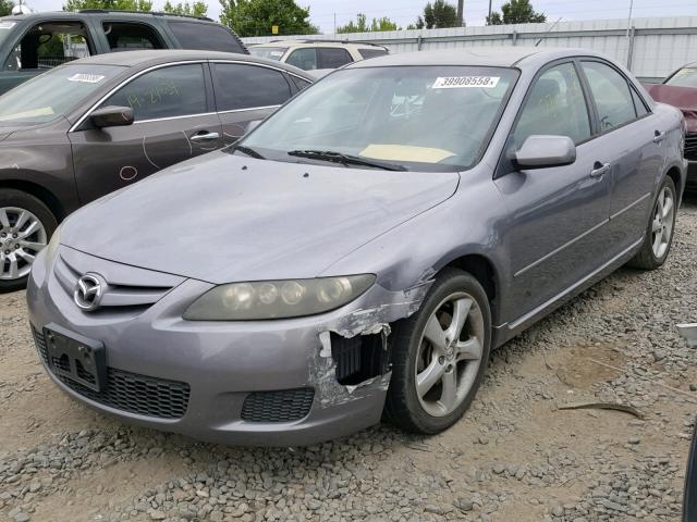 1YVHP80C575M01204 - 2007 MAZDA MX-6 CHARCOAL photo 2