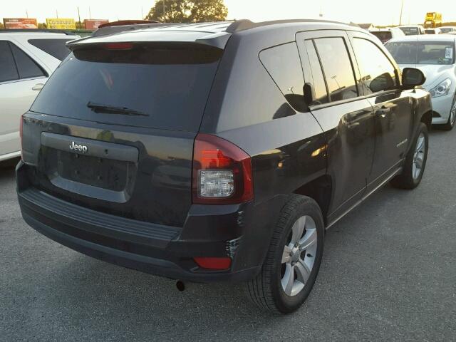 1C4NJCBB0FD118411 - 2015 JEEP COMPASS SP BLACK photo 4