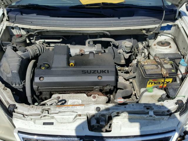 JS2RB62S665300534 - 2006 SUZUKI AERIO WHITE photo 7