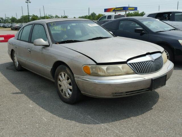 1LNHM97V3XY610396 - 1999 LINCOLN CONTINENTA GOLD photo 1