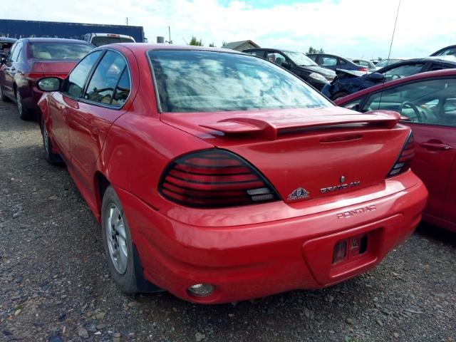 1G2NF52E84M666522 - 2004 PONTIAC GRAND AM S 红色 照片 3