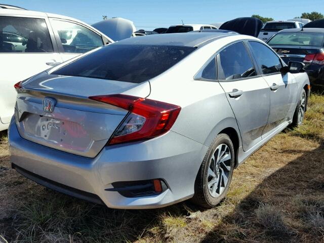 19XFC2F76GE080097 - 2016 HONDA CIVIC EX SILVER photo 4