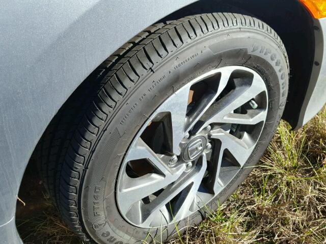 19XFC2F76GE080097 - 2016 HONDA CIVIC EX ვერცხლისფერი ფოტო 9