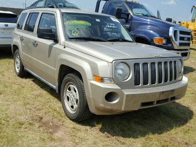 1J4FT28A59D124467 - 2009 JEEP PATRIOT GOLD photo 1