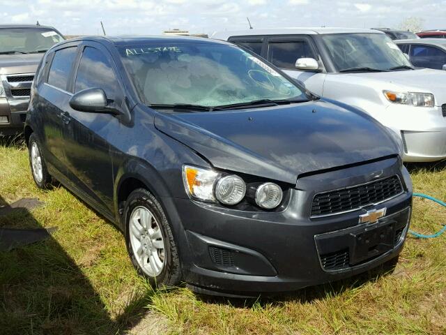 1G1JC6SH6F4180905 - 2015 CHEVROLET SONIC BLACK photo 1