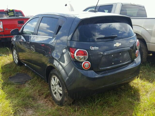 1G1JC6SH6F4180905 - 2015 CHEVROLET SONIC BLACK photo 3