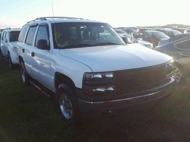 1GNEC13T4YJ107350 - 2000 CHEVROLET TAHOE C150 WHITE photo 1