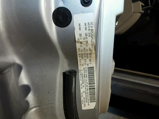 1J8HH58P07C553596 - 2007 JEEP COMMANDER 银色 照片 10