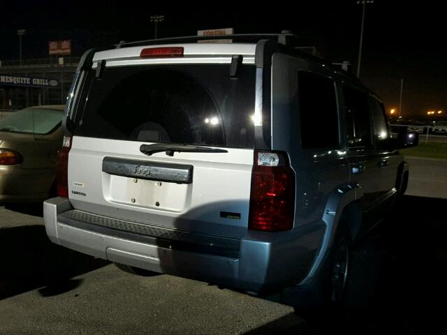 1J8HH58P07C553596 - 2007 JEEP COMMANDER 银色 照片 4