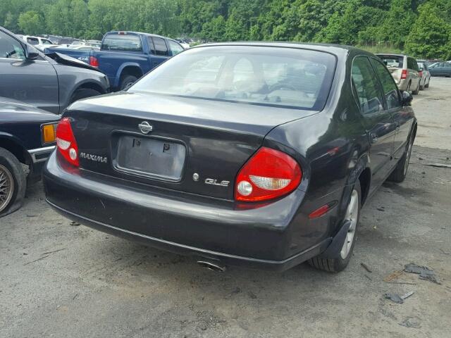 JN1CA31A41T107199 - 2001 NISSAN MAXIMA GXE GRAY photo 4