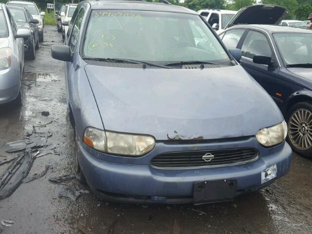 4N2XN11T8XD811849 - 1999 NISSAN QUEST SE BLUE photo 1