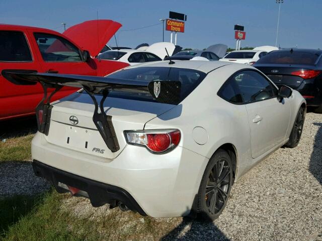 JF1ZNAA14E8705744 - 2014 TOYOTA SCION FR-S 白色 照片 4