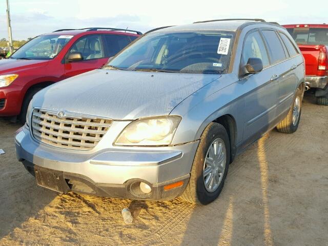 2C4GM68415R331230 - 2005 CHRYSLER PACIFICA T BLUE photo 2