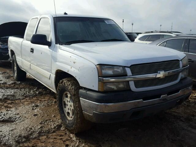 1GCEK19T63E380777 - 2003 CHEVROLET SILVERADO WHITE photo 1