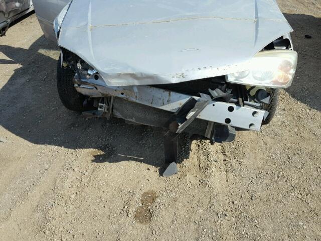 1G1ZT52835F205064 - 2005 CHEVROLET MALIBU LS ვერცხლისფერი ფოტო 9