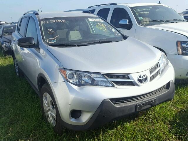 2T3ZFREV2FW133443 - 2015 TOYOTA RAV4 LE Gümüş foto 1