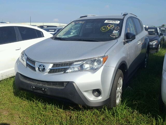 2T3ZFREV2FW133443 - 2015 TOYOTA RAV4 LE Gümüş foto 2