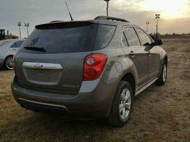 2GNALDEK0C6141523 - 2012 CHEVROLET EQUINOX GRAY photo 4